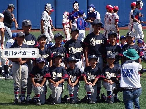 寒川タイガース ニュース 閲覧 1部 専修大学カップ開会式